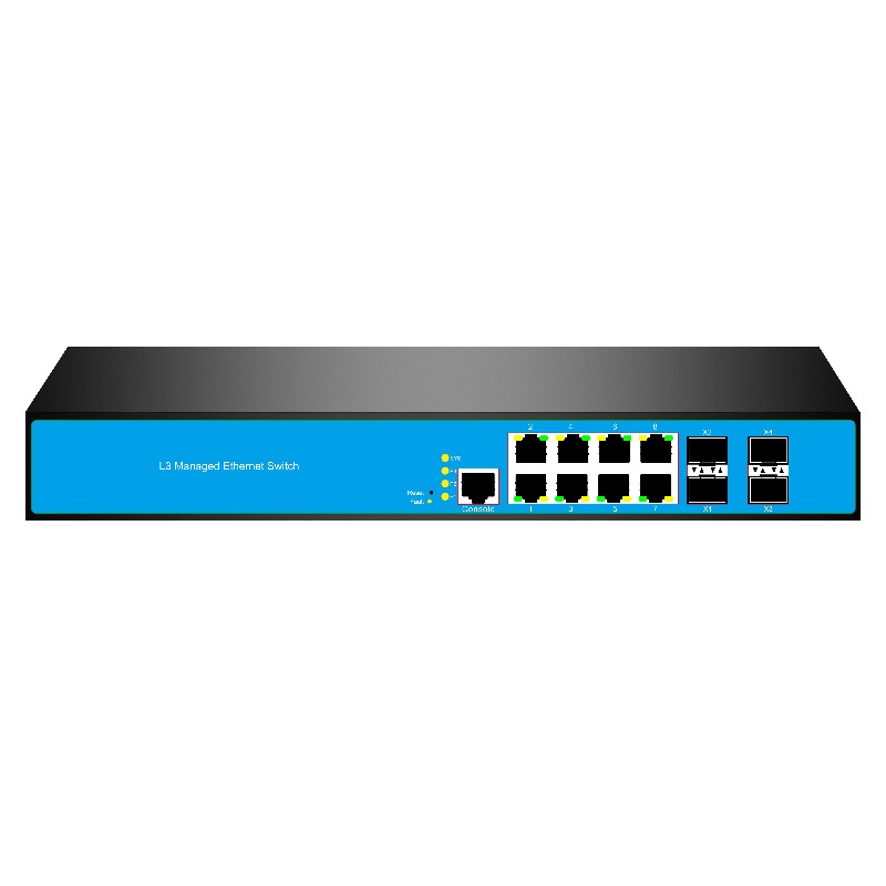 Commutateur réseau géré L3 12  - Sfp+ 10G Managed Switch 8 Port avis et prix